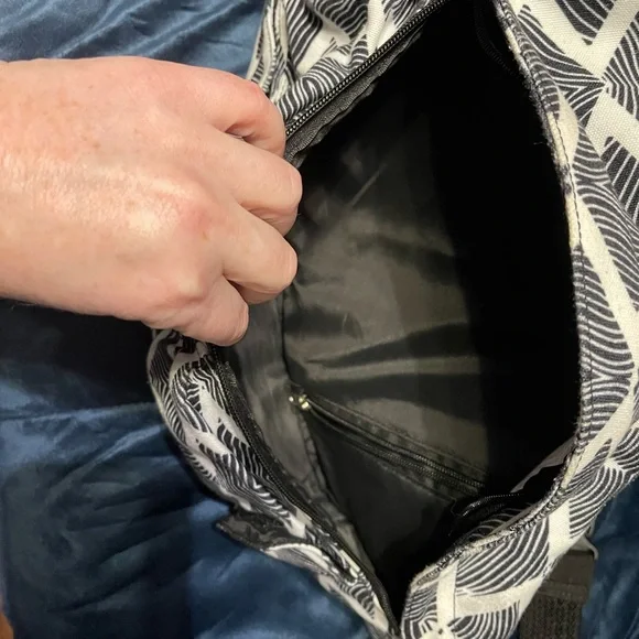 Rope Sling Bag, Backpack for Women – Canvas Crossbody Shoulder Sling - Picture 4 of 5